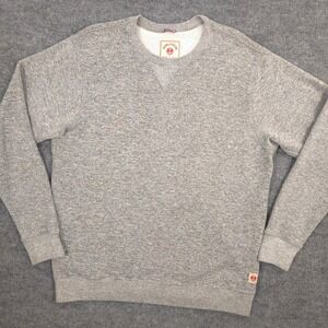Iron & Resin Libertad Crew Sweatshirt Mens XL Gray French Terry Made In USA